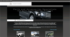 Desktop Screenshot of jlslandrover.co.uk